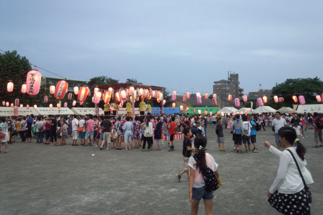 地元の祭りの写真